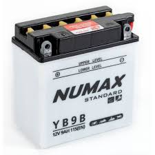 Batterie Numax YB9B acide