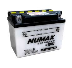 Batterie moto Numax 12V 4Ah 45A