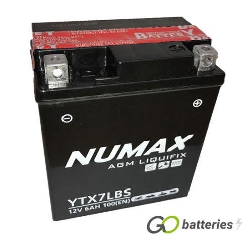 Batterie moto Numax 12V 6Ah 100A