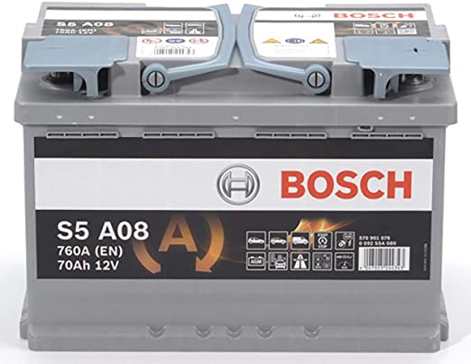 Batterie AGM 70AH 760A FULLMEN BOSCH 0092S5A080 : Centre de lavage CAR WASH  et votre detailing store