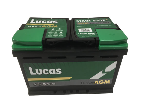 Batterie AGM +D 70AH 760A LUCAS BLF096 : Centre de lavage CAR WASH