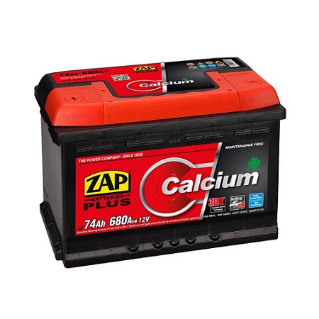 Batterie SS ENT 74AH H190 SZNAJDER ZAP57412 : Centre de lavage CAR WASH et  votre detailing store