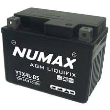 Batterie moto Numax Premium 12V 3Ah 50A