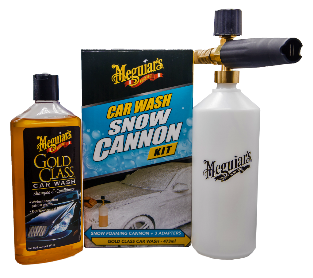 Kit de savon de lavage de voiture Canon à mousse et gallon