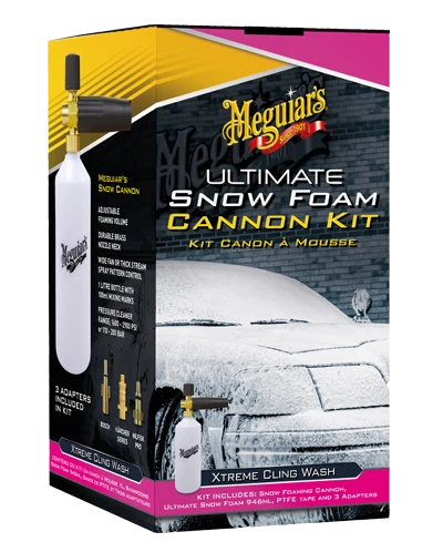 Kit Canon à mousse + Snow Foam